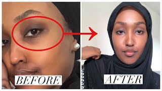 BYE 👋 les cernes amp les imperfections — MY SKINCARE ROUTINE [upl. by Esilehc]