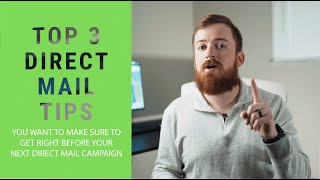 Real estate marketing  3 Direct Mail Tips [upl. by Nehcterg]