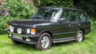 Driving An Icon The Range Rover Classic 1994 Vogue SE [upl. by Boeke784]