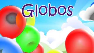 🎶 😊 Fixed Globos  Learn colors in Spanish  😊 Spanish songs for kids with lyrics by Miss Rosi [upl. by Kareem]