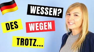 DER GENITIV  Einfach erklärt für Deutschlerner A2C1 [upl. by Maddy]