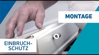 Montagevideo einer Wohnungseingangstür mit Einbruchschutz  GARANT [upl. by Wilburt]