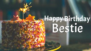 Happy birthday greetings for Bestie  Best birthday wishes amp messages for bestie [upl. by Haimaj898]