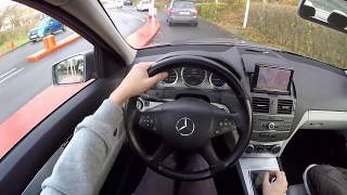 MercedesBenz C220 CDI W204 2010  POV Drive [upl. by Rimahs]