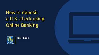 How to Deposit a US Check Using Online Banking [upl. by Ambler883]