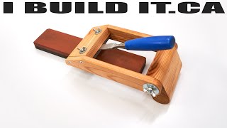 Easy To Make Sharpening Jig  Woodworking  Workshop [upl. by Kelam]