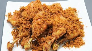 Cara membuat ayam goreng lengkuas seperti di rumah makan Padang [upl. by Gleich]