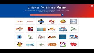 Emisoras Dominicanas  Radio  FM amp AM en Vivo [upl. by Kifar373]