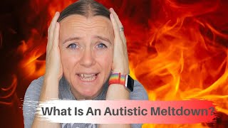 What Is An Autistic Meltdown [upl. by Aihsekyw637]