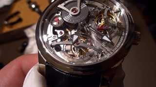 Greubel Forsey Double Tourbillon 30 degrees Technique [upl. by Nyrb]