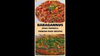 Babagannus  Baba Ghanouj Recipe [upl. by Yenruoc624]