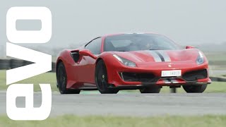 Ferrari 488 Pista  quicker than a McLaren P1  evo LEADERBOARD [upl. by Kcirdet513]