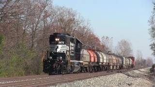 Amtrak Races Freight Train with Caboose [upl. by Eedeed]