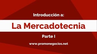 Mercadotecnia  Introducción Parte 1 [upl. by Arorua]