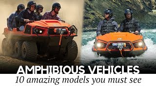 Top 10 Amphibious Vehicles and OffRoad Machines You Can Actually Buy [upl. by Ninnette]