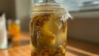 HOW TO MAKE TEPACHE Fermented pineapple drink [upl. by Diba954]