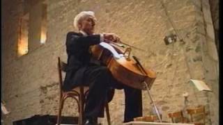 Paul Tortelier plays Bach Prelude from Suite No 1 in G major vaimusiccom [upl. by Rumit390]