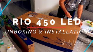 JUWEL RIO 450 LED UNBOXING amp INSTALLATION [upl. by Eniluap107]