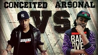 GTN Rap BattleConceited vs Arsonal Full Battle [upl. by Hirasuna]