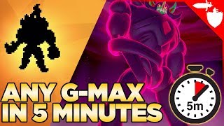 GET ANY Gigantamax Pokemon IN 5 MINUTES Pokemon Sword and Shield [upl. by Elleinnod]