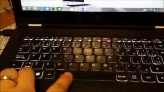 How to turn on backlight keyboard on Lenovo Laptop [upl. by Crifasi986]