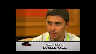 Jawed Karim with YouTube cofounder [upl. by Itsirk]