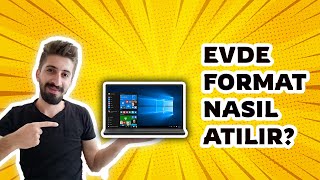 Windows 10 Format Atma  CDsiz  Programsız [upl. by Ollehto195]