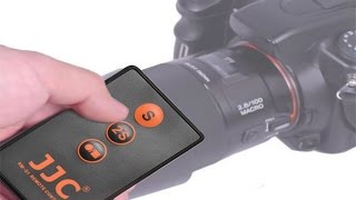 JJC RMS1 Infrared Remote Controller for Sony A7 A6000 A6300 A5000 NEX6 A77 A33 A35 Camera [upl. by Tran]