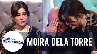 Tito Boy becomes emotional after Moira sang a few lines from quotPatawadquot  TWBA [upl. by Yewed]