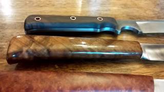 3 Different ways to Finish your Wooden Knife Handles [upl. by Malamud24]