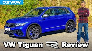 Volkswagen Tiguan R review  more fun than an SUV should be [upl. by Buderus]