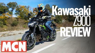 Kawasaki Z900 review  MCN  Motorcyclenewscom [upl. by Hannus409]