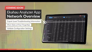 Network Overview  Ekahau Analyzer [upl. by Ahcsropal]