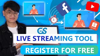 GOSTREAM  LIVESTREAM FASTER EASIER  Livestream from prerecorded video and many more features [upl. by Sandell717]