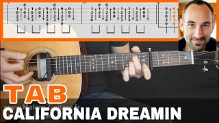 California Dreamin Guitar Tab [upl. by Glennis]