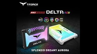 TFORCE GAMING SERIES DELTA RGB SSD  TEAMGROUP [upl. by Gustin]