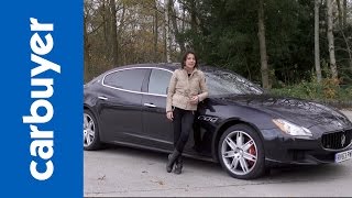 Maserati Quattroporte indepth review  Carbuyer [upl. by Rohclem]