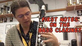 First Notes on the Bass Clarinet [upl. by Ahsirat]