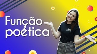 Função Poética  Brasil Escola [upl. by Saddler]