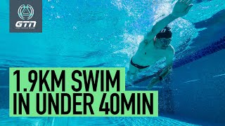 How To Break 40 Minutes For A 703 Ironman Swim  GTN Training Tips [upl. by Adiell]