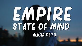 Alicia Keys  Empire State Of Mind Part II Broken Down Lyrics [upl. by Sisak]