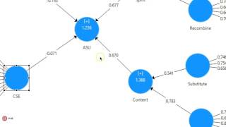 SmartPLS 3 2nd and 3rd order factors using the repeated indicator approach [upl. by Nuahsyd]