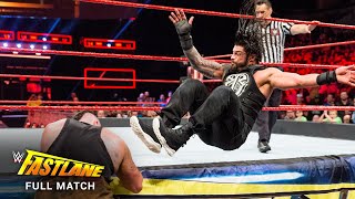 FULL MATCH  Roman Reigns vs Braun Strowman WWE Fastlane 2017 [upl. by Shelagh]