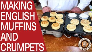 How to Make English Crumpets amp English Muffins [upl. by Jar]