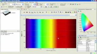 Color Measurement Spectroscopy SpectraSuite [upl. by Guttery]