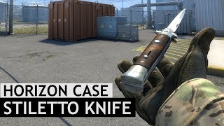 Stiletto Knife Animations  Horizon Case Update  CSGO [upl. by Annael871]