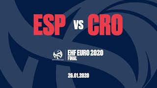 RELIVE  Spain vs Croatia  Final  Mens EHF EURO 2020 [upl. by Uni771]