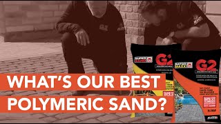 Whats our best polymeric sand [upl. by Nanice]