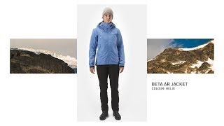 Arcteryx  Beta AR Jacket Womens  Helix [upl. by Renat]