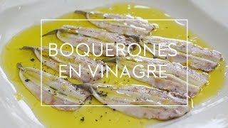 COMO HACER BOQUERONES EN VINAGRE  Las María Cocinillas [upl. by Joon]